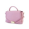 All match Ladies Handbag 2016 Fashion New Knitting Flap Bag Solid Color Simple Casual Shoulder Bag