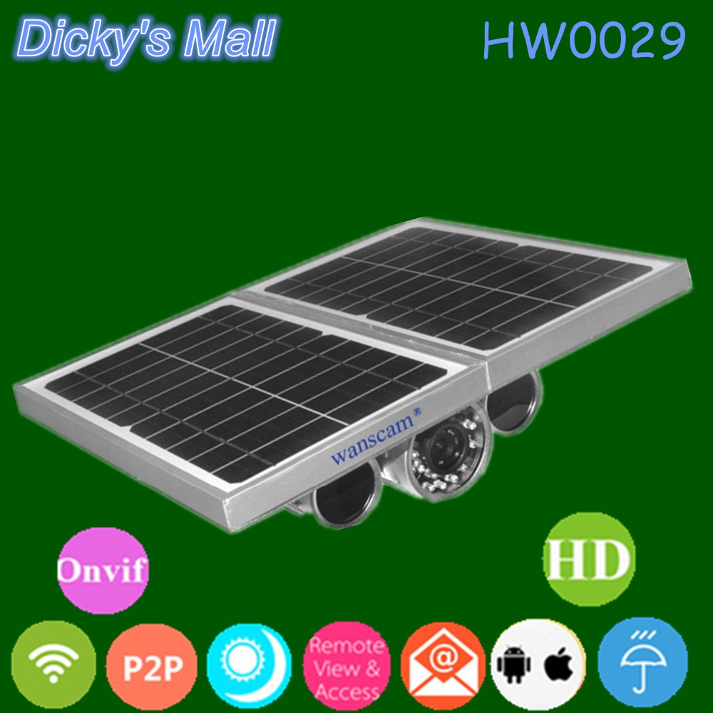 Outdoor Wireless HD Solar Powered CCTV Camera 2x Batteries ...