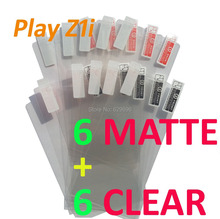 6pcs Clear 6pcs Matte protective film anti glare phone bags cases screen protector For SONY Xperia