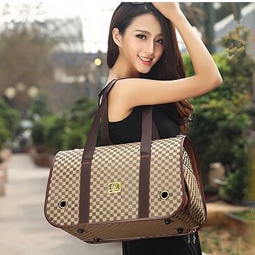 Luxury Dog Bag Leather (14)