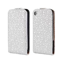 New Retro Book Luxury Vintage Royal PU leather Case for Apple iPhone 4 4g 4s Flip