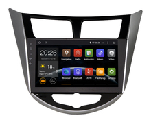Qual-Cord android 4.4.4 stereo for Hyundai Solaris Verna I25 9inch 1024X600 screen GPS Radio headunit Mirror Link WIFI free map