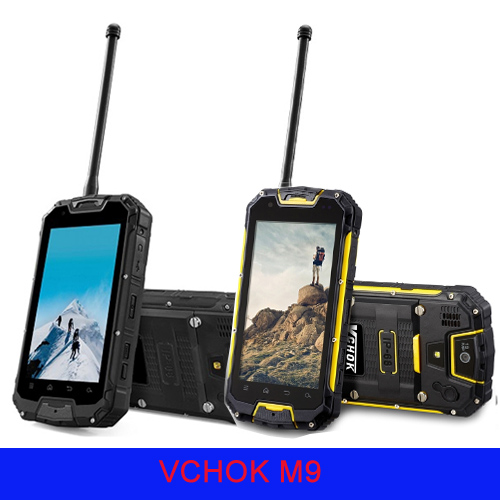 VCHOK M9 4 5 Android 5 1 Waterproof IP68 Smartphone MTK6735 Quad core 1 3GHz RAM