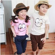 Children Summer Unisex Pullover Baby Girl Clothing Children Clothing Set Sports Suit Child Mother Daughter Dresses Clothes30#51