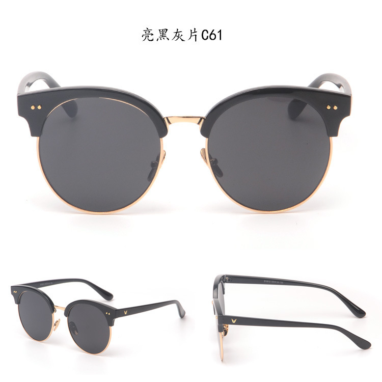 Fashion Korean Sunglasses V Brand Women Desinger Outerdoor Glasses