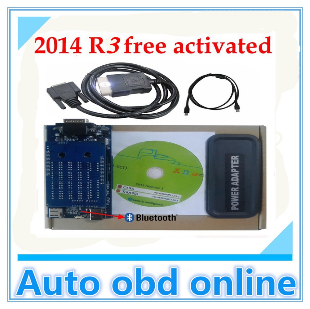   Ds150e  bluetooth 2014R3 ds150  vci CDP   TCS CDP     3 IN1  TCS CDP