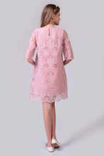 Spring Pregnant Plus size Maternity Dresses Clothing Clothes New Women Dress Top Spring Summer Fashion Lace middle sleeve dress