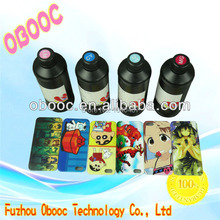 4x1000ml/Lot Mercury Lamp UV Curable Ink For Inkjet Printer