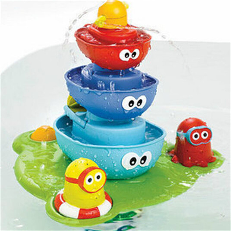 40*12*27cm baby bath toy for baby take bath playing water fountain toys safety and hurtless baby products supply