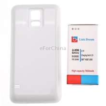 Hot Sale 7800mAh Mobile Phone Battery & Glossy Cover Back Door for Samsung Galaxy S5  G900