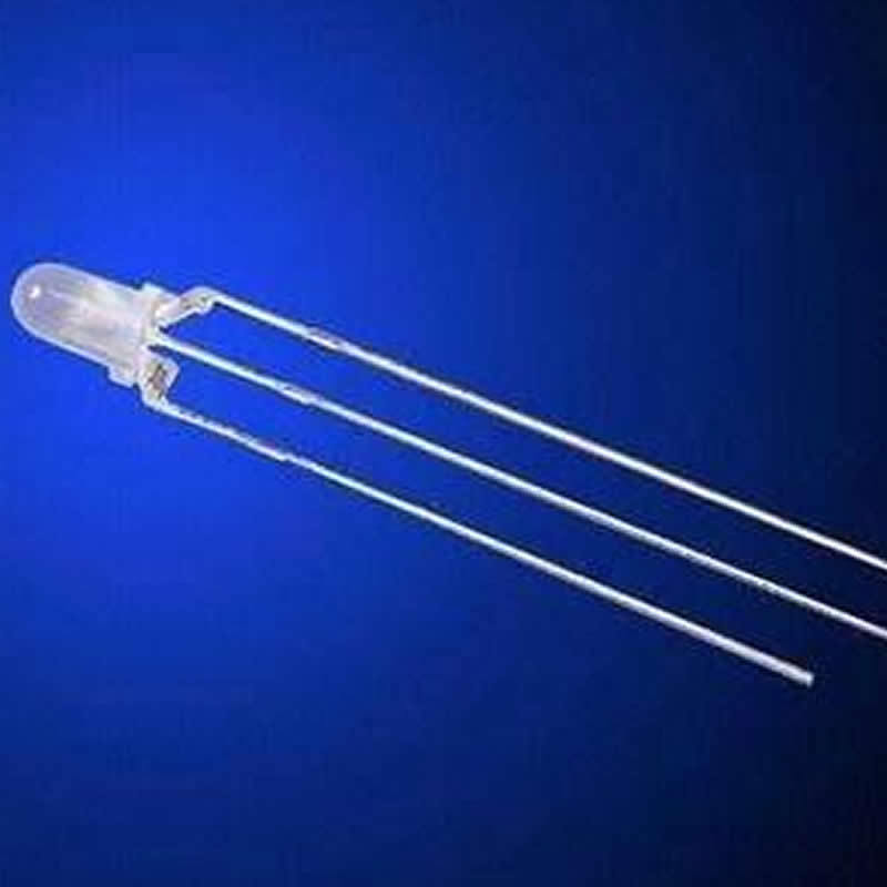 10pcs LED 3mm Round Diffused Red & Green two Color Common cathode Diode Light Emitting