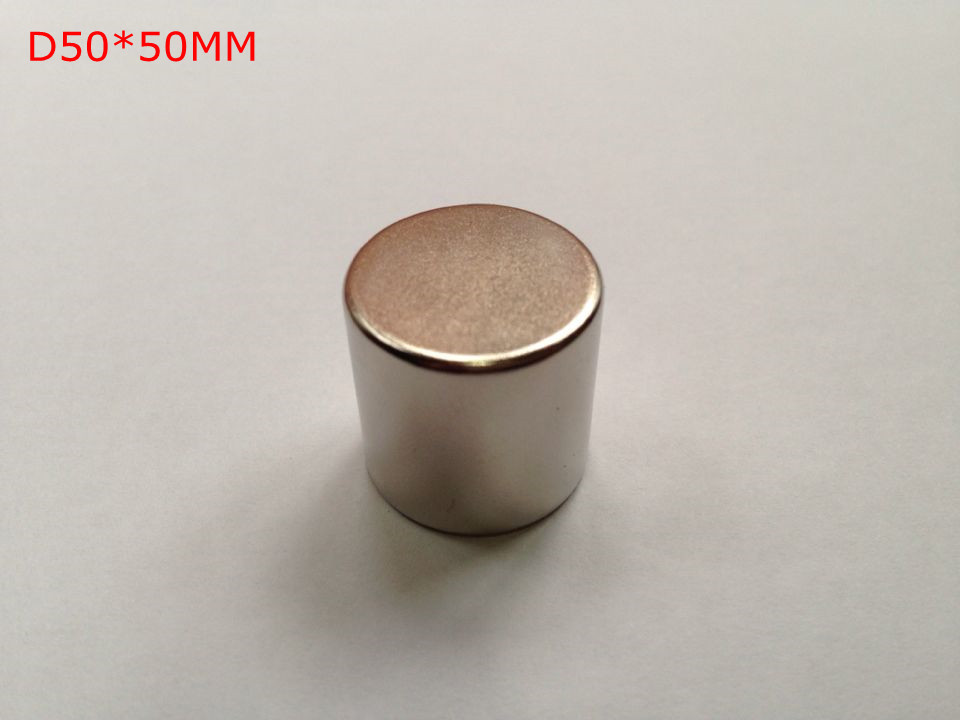 D50*50MM Extremely Powerful N50 Rare Earth Magnets Neodymium Magnet Block