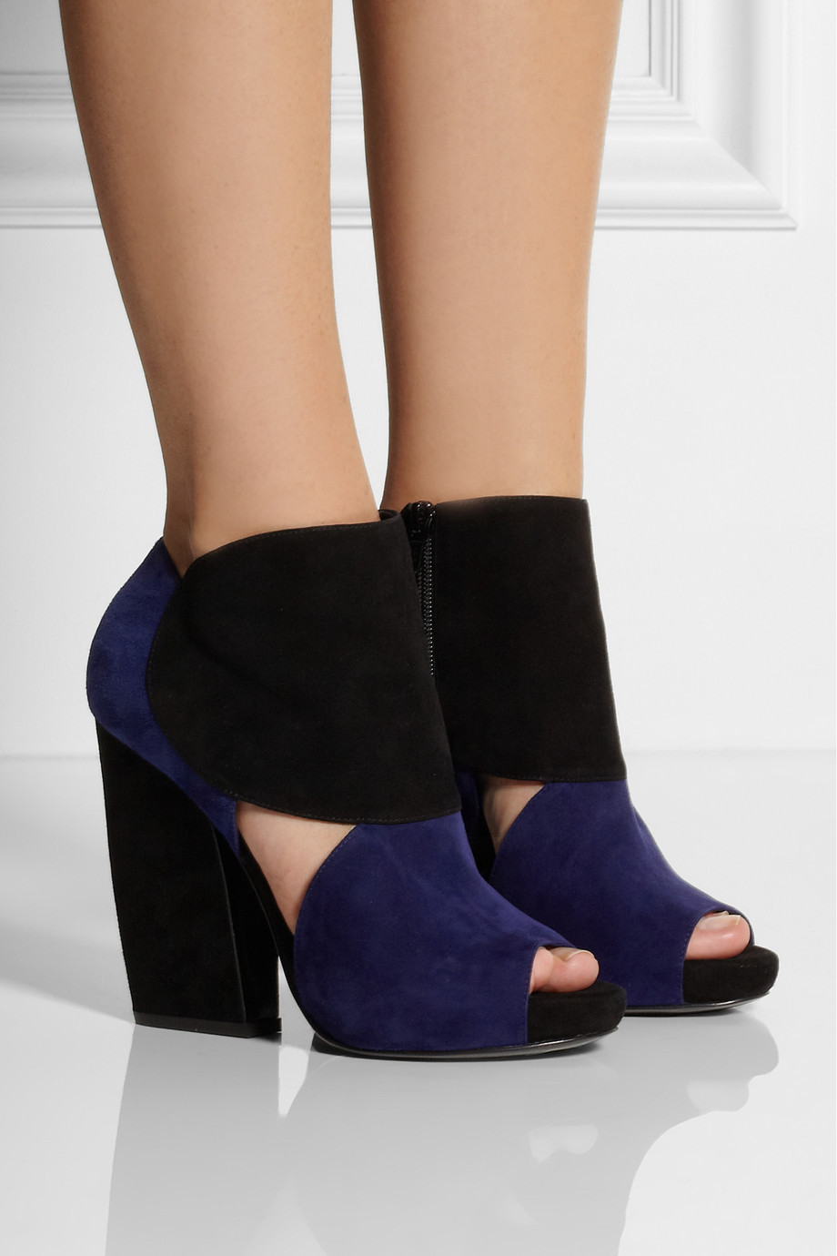 Women's navy dress sandals