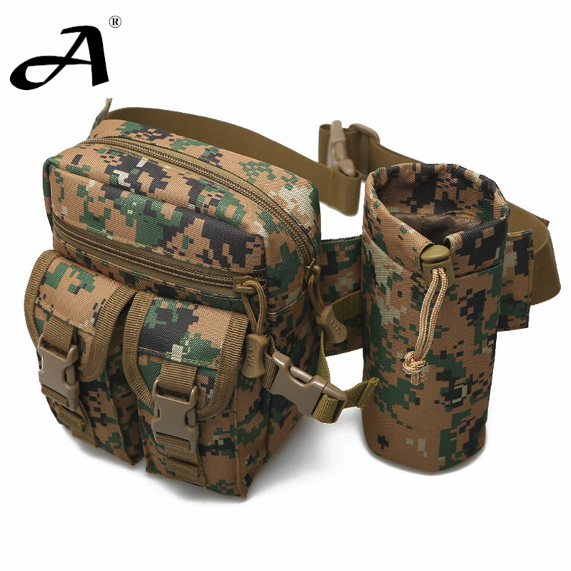 Tactical pouch edc bag military molle utility pouch fishing waist packs 900D kettle bag tactical military equipment accessories