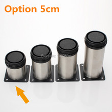 5cm stainless steel cabinet leg sofa leg