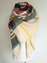 za Winter 2016 Tartan Scarf Desigua Plaid Scarf New Designer Unisex Acrylic Basic Shawls Women’s Scarves Big Size scarf