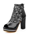 The new cheongsam sandals to heavy large fish mouth sandals zipper code sexy high heeled sandals
