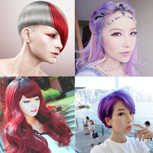 One time temporary hair dye Styling Cream hair color pen 10 color Blue pink gold white