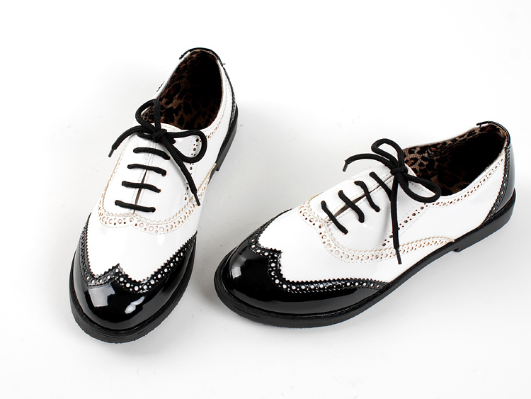 black white womens shoes