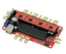F05963 3D Printer Board Reprap Sanguinololu Ver1.3a + 4x A4988 Stepper Driver Replacement for RAMPS Board