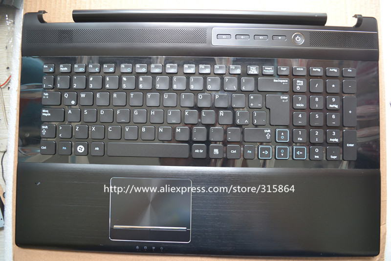 New laptop keyboard for samsung RF710 RF711 RF712 with c shell/cover backlit  LA layout