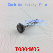 Cabeza : 8 mm, semi circular, metal duro archivo rotativo, acero de tungsteno rebabas, limas rotatorias, modelo : T0804M06