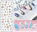 One Sheet Beauty DIY Statement Nail Art Nail Stickers For Nails Water Transfer Decals Sticker Manicure