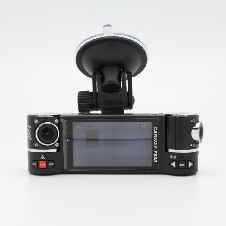 Фотография Dual Lens 2.7"TFT LCD Sceen Car DVR Camera Driving Video Recorder Infrared Night Vision G-sensor Vehicle Traveling Car Black Box