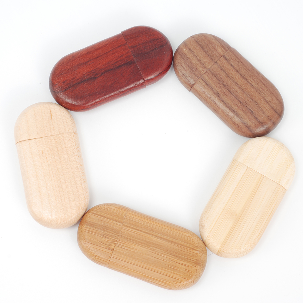 Wooden creative gift customized wood USB flash drive u disk USB 2 0 flash drive 1G