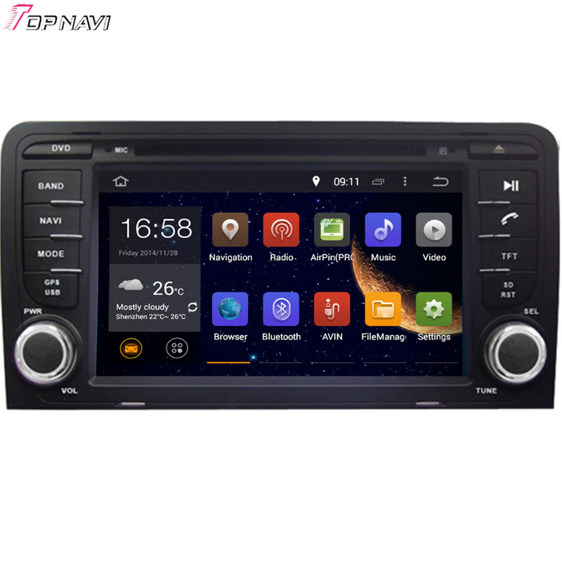 7 Quad Core Android 5 1 font b Car b font GPS For A3 2003 For