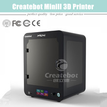 Высокая точность и высокая эффективность Createbot мини 3D принтер как с сенсорным экраном и Heatbed бесплатная доставка