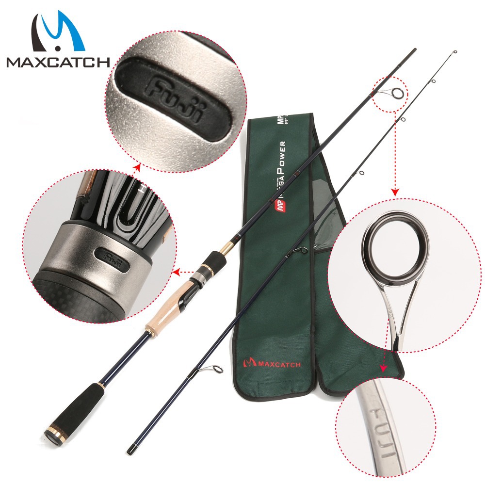 632 L 4-8LB Line Weight Spinning Fishing Rod 24T/IM 6 Carbon Fiber Megapower Spinning Rod