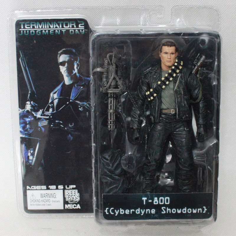 2pcs/set The Terminator NECA Toy Terminator 2 Action Figure Cyberdyne Showdown Action Figure