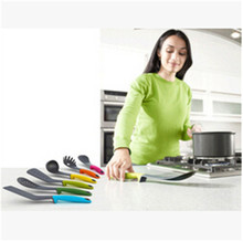 2016 Heat-Resistant Cooking tools kitchenware Set Non-Stick Silicone Kitchen utensils for spoon spatula accessories in kithen