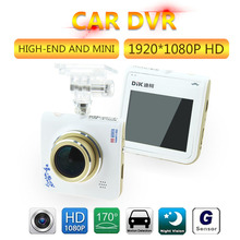 Car DVR Camera with WIFI 2.3 Inch Full-HD 1920*1080 Superior Quality Night Vision Mode Wide Angle 170 Degree Included 16GB SD