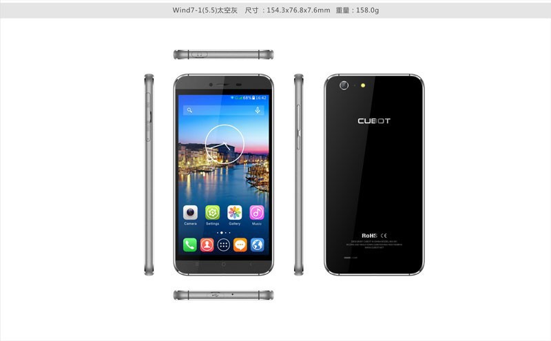2 015   cubot x10 mtk6592   wateproof  5.5inch  2g ram 16g rom android 4.4 8.0mp  3g  