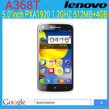 Original Lenovo A368t Quad 1.2Ghz Core Android 4.4 TDD LTE 4G Multilanguage 5MP Cell Phone hot selling lenovo A368T