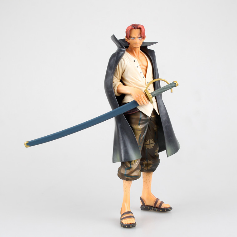One Piece Pop Master Stars Piece Red Hair Shanks 24cm Model Anime