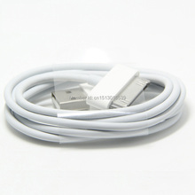 1M / 3FT High Original Quality White 30 pin USB Sync Data Charging Charger Cable Wire Cord for Apple iPhone 4 4S 3GS iPad 2