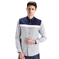 2017 new arrival spring autumn European American high quality men s long sleeved shirts with fashion