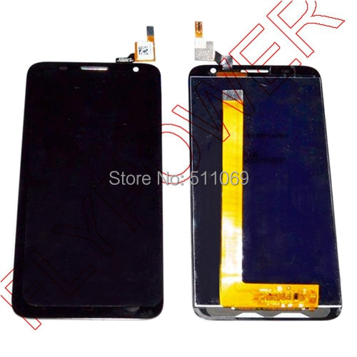 For TCL S838M LCD Screen Display With Touch Screen Digitizer Assembly by free shipping; Black;HQ;100% warranty;100% new