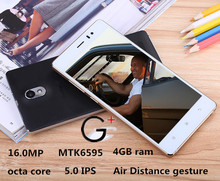 Original G+ 5s Mobile Smartphone 5.0 Display Android 4.4 MTK6595 Octa core 4GB 16.0MP unlocked 3G GPS leather case cell phone