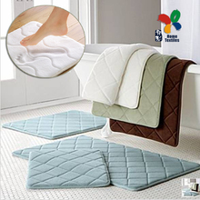 High quanlity!!! Slow rebound memory foam mats waste-absorbing slip-resistant bath mat velvet mat doormat carpet