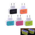 New 5V 3 1A Triple 3 USB Ports Home Travel AC Wall Charger Adapter EU Plug