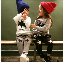 2016 autumn/winter new fashion with velvet thickening warm kids harem pants 2-7 year boys girls pants
