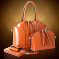 2015 Newest Women Handbag Genuine Leather Bag Classic Cowhide Tassel