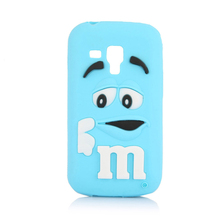 Soft silicone M&M Fragrance Chocolate phone case cartoon cover For Samsung Galaxy Trend Plus S Duos S7562 S7580 S7560 7562 7560
