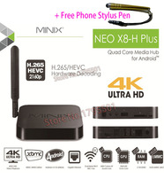 MINIX NEO X8-H Plus Android TV Box Quad Core 2GB/ 16GB HD 4K H.265 WiFi Smart TV Box + A2 Lite Air Mouse + Free Phone Stylus Pen