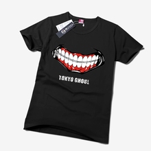 Free shipping New 2016 Tokyo Ghoul T-Shirt Anime Ken Kaneki Cotton T shirt Fashion Men Women cosplay Short Sleeve Tshirt F-06