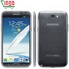 Original Unlocked Phone Samsung Galaxy Note II 2 N7100 8MP Camera Quad-Core 2GB RAM GSM 3G 5.5” Touch Samsung Note 2 CellPhones